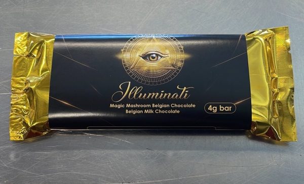4g Illuminati Jedi Mind Mushroom Chocolate Bar